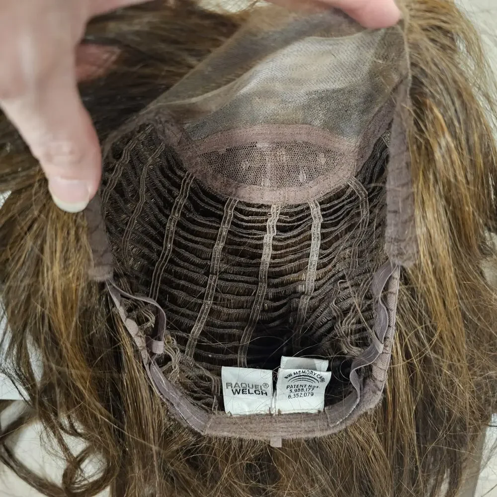 Raquel Welch Wig Brunette with Highlights Front Lace Tru2Life - Picture 6 of 14